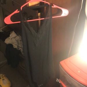American eagle dark grey bodysuit